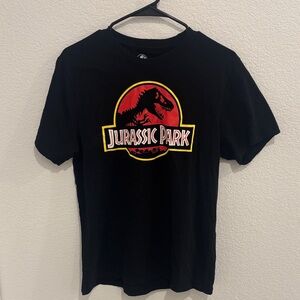 Jurassic Park Black T-Shirt